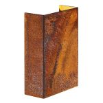Nordlux Fold 10 Cortenstahl Wandleuchte Rostig Up & Down 7.5W 225lm - 830 Warmweiß