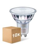 Mehrfachpackung 10x Philips Corepro LED Spot GU10 PAR16 3W 230lm 36D - 827 Extra Warmweiß | Dimmbar - Ersatz für 35W