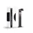 D'Lite Sockellampe Lira Schwarz 7W 600lm 830 Warmweiß | IP54