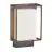 Nordlux Nestor Wandleuchte Aluminium Schwarz 8W 550lm - 827 Extra Warmweiß