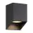 Nordlux Nico Wandleuchte Quadrat Aluminium Schwarz | Geeignet für 1x GU10