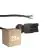 Mehrfachpackung 25x Noxion GST - Kompatibel Versorgungskabel Schwarz - Männlich + Offene Enden - 3m - 3 pole 0,75mm2