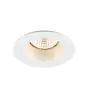 SLV New Tria 68 Spot Aluminium Weiß Rund 8.3W 530lm 38D - 927 Extra Warmweiß | Ausschnitt 68mm -  Höchste Farbwiedergabe - Dimmbar 