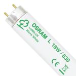 Osram T8 Lumilux 18W - 830 Blanc Chaud | 60cm
