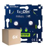 Lot 6x EcoDim.05 Variateur LED DUO 0-100W (RLC)