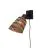 Good&Mojo Applique Murale Java Bambou Brun | Convient pour 1x E27 