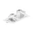 Philips Spot LED Greenspace Accent Gridlight Aluminium Blanc 60W 3900lm 36D - 930 Blanc Chaud | 154mm - IP20 - Meilleur Rendu Des Couleurs - Dali Dimmable