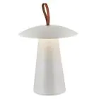 Nordlux Lampe De Chevet Ara Batterie Aluminium Blanc 2W 240lm - 830 Blanc Chaud | Dimmable Touch